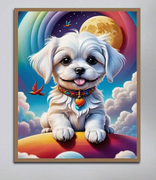 Diamond Painting Wolke & Regenbogen